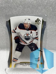 2021-22 SP Authentic Die Cut #DC21 Leon Draisaitl Oilers